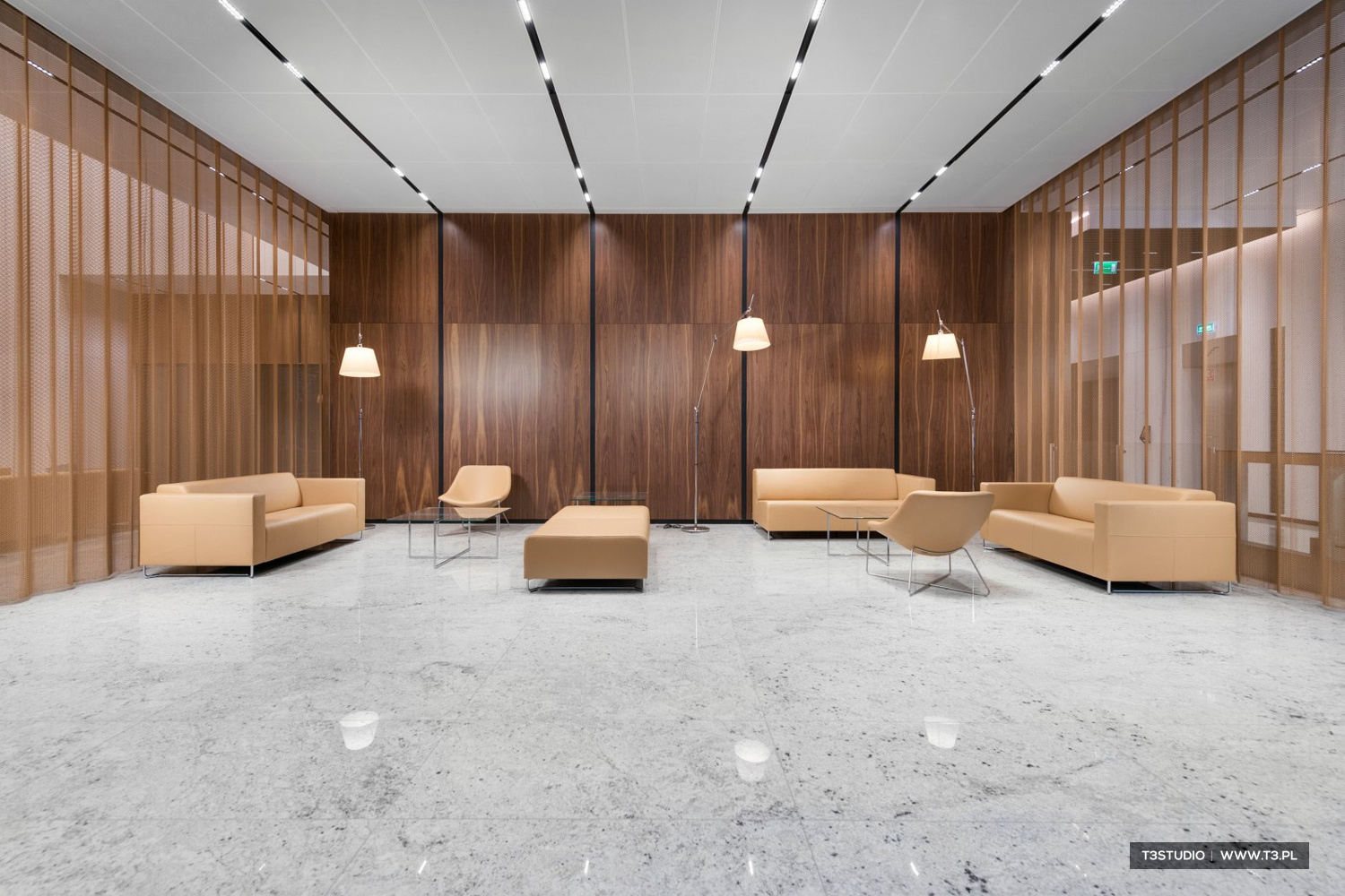 Gdański Business Center - Budynek C - wnętrze lobby