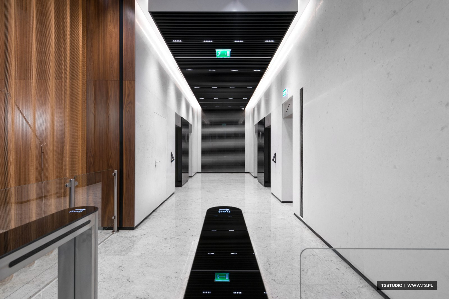 Gdański Business Center - Budynek C - wnętrze lobby