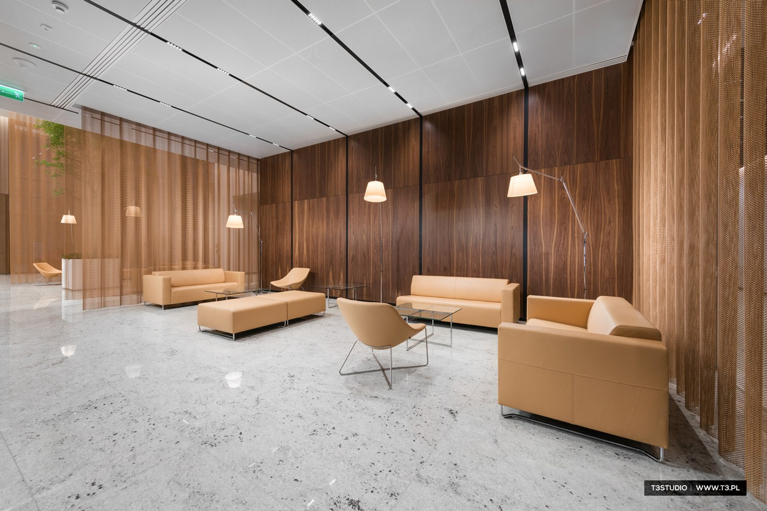 Gdański Business Center - Budynek C - wnętrze lobby