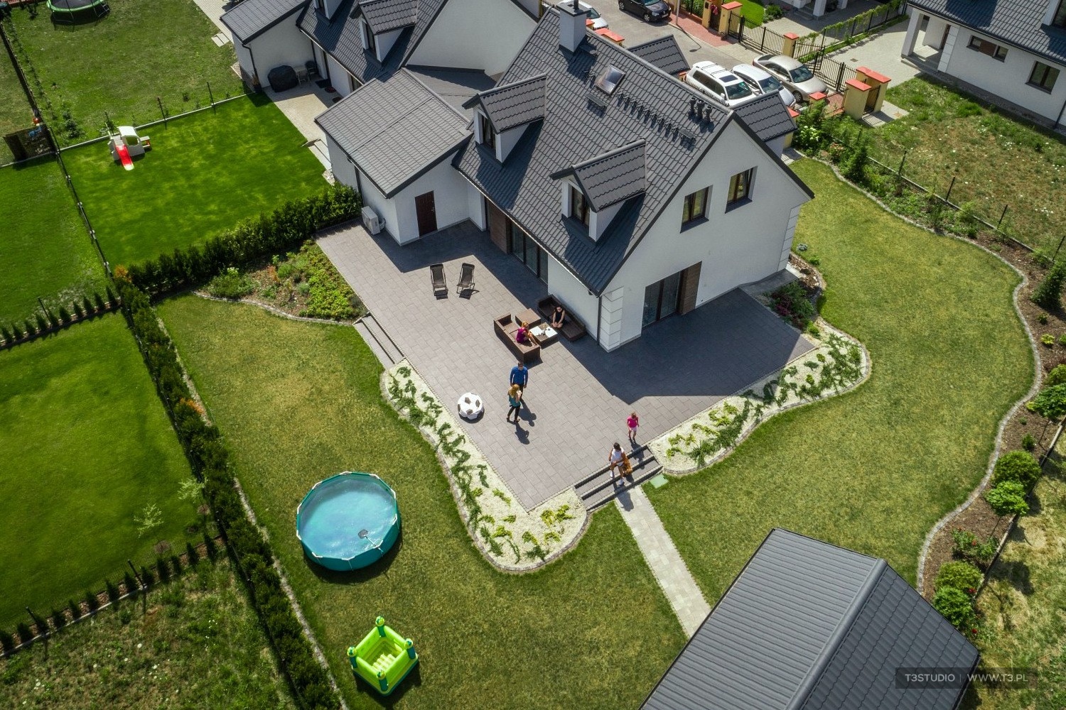 Zdjęcia osiedla Villa Campina - zdjęcie z powietrza