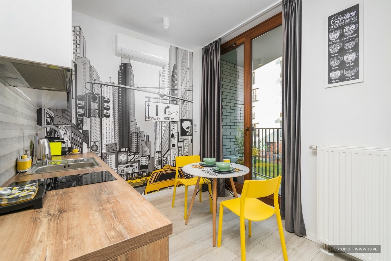 Fotografia wnętrz - Apartamenty Prime w Warszawie