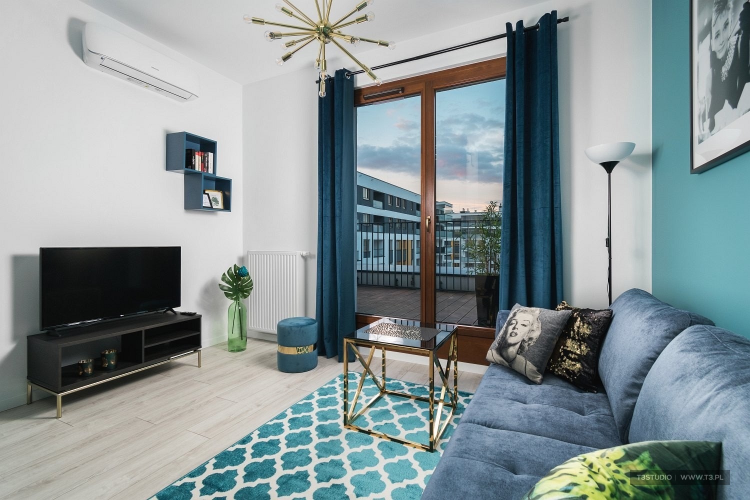 Fotografia wnętrz - Apartamenty Prime w Warszawie