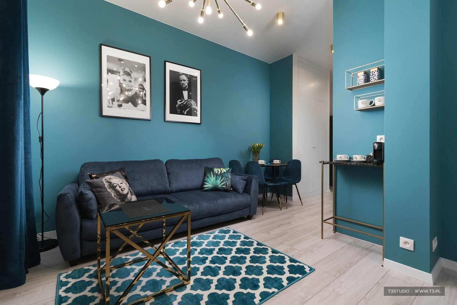 Fotografia wnętrz - Apartamenty Prime w Warszawie