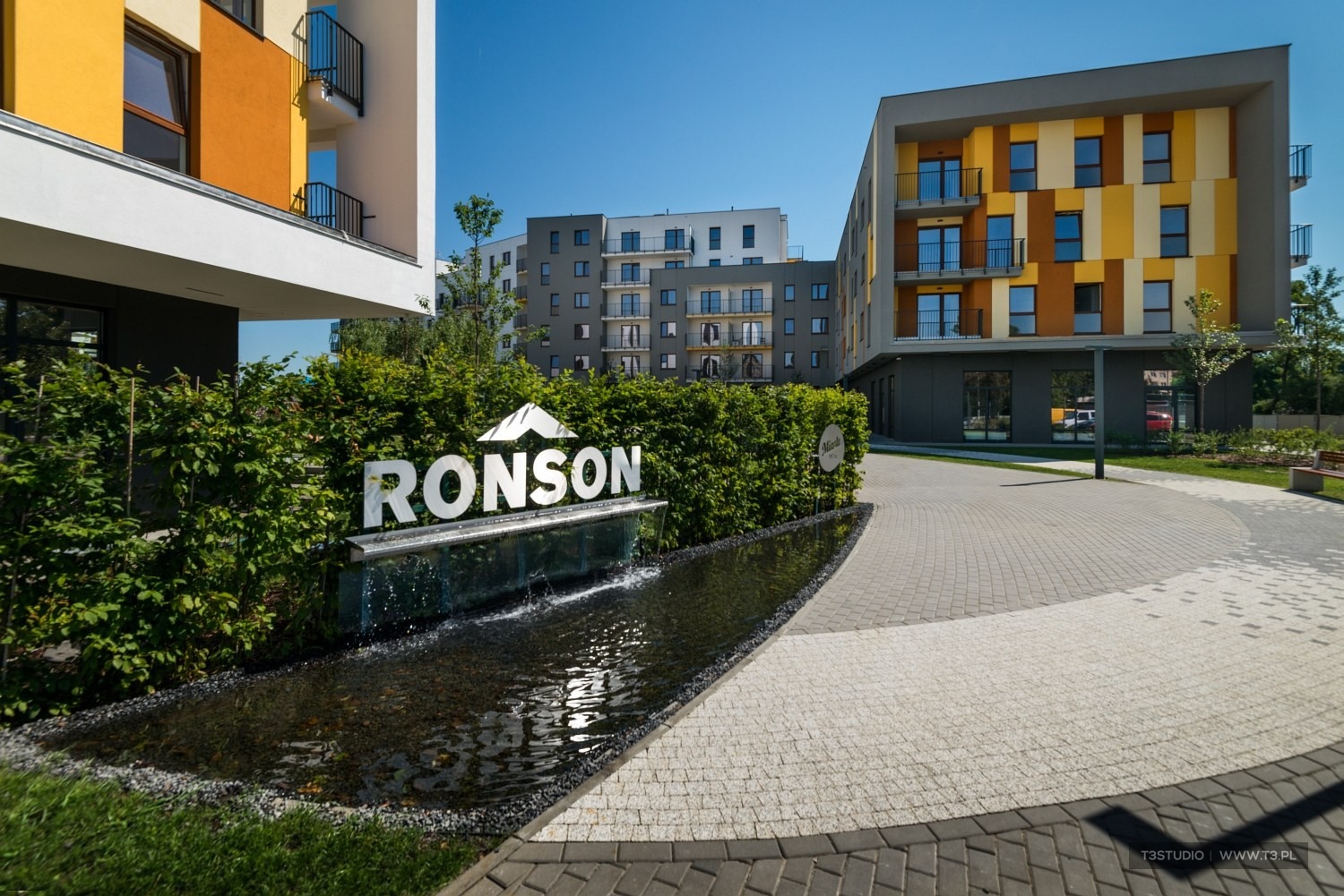Zdjęcia architektury - osiedle Miasto Moje - projekt Ronson Development