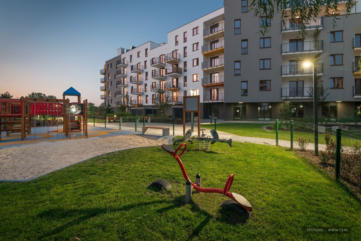 Zdjęcia architektury - osiedle Miasto Moje - projekt Ronson Development