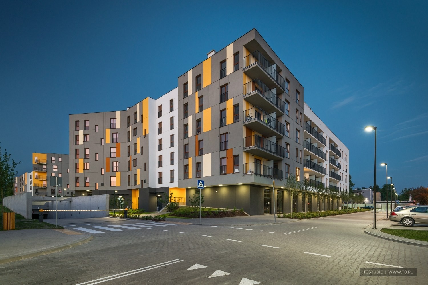 Zdjęcia architektury - osiedle Miasto Moje - projekt Ronson Development
