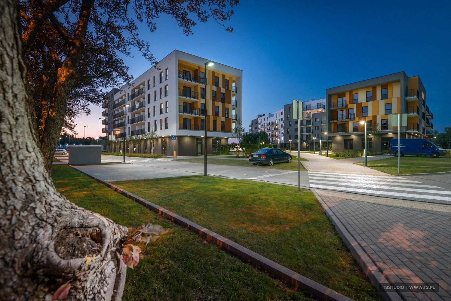 Zdjęcia architektury - osiedle Miasto Moje - projekt Ronson Development