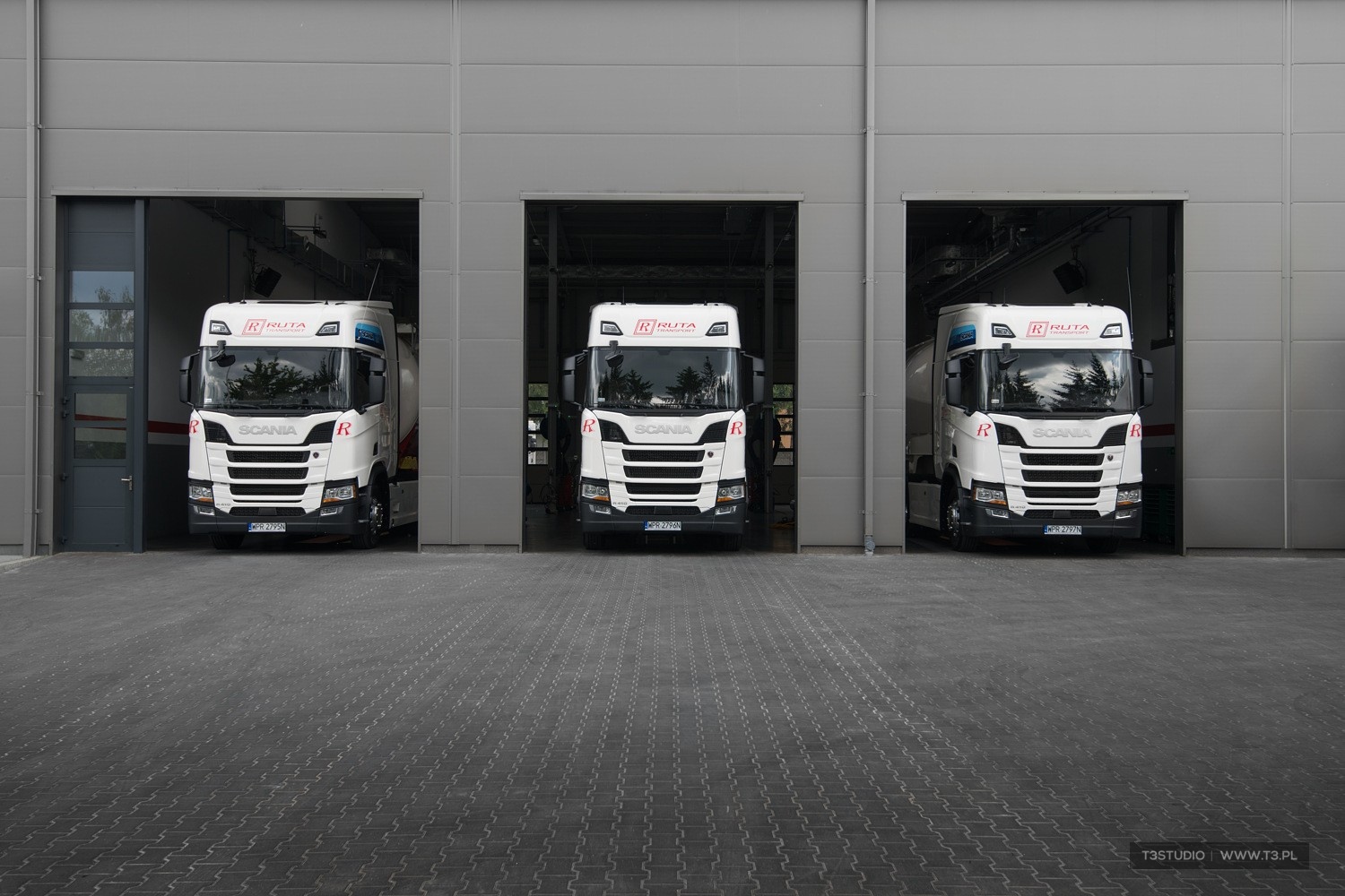 Sesja pojazdów ciężarowych firmy Ruta Transport