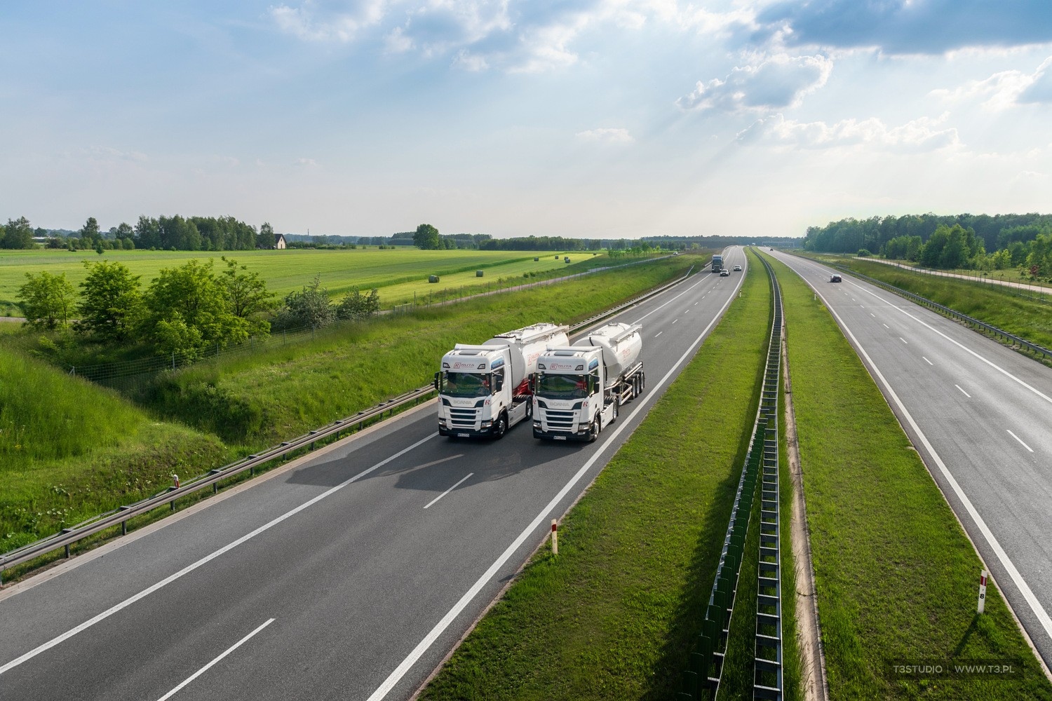 Sesja pojazdów ciężarowych firmy Ruta Transport