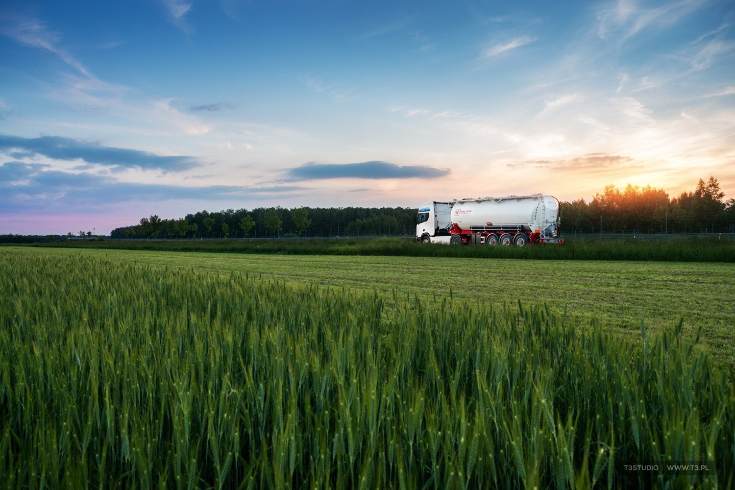 Sesja pojazdów ciężarowych firmy Ruta Transport