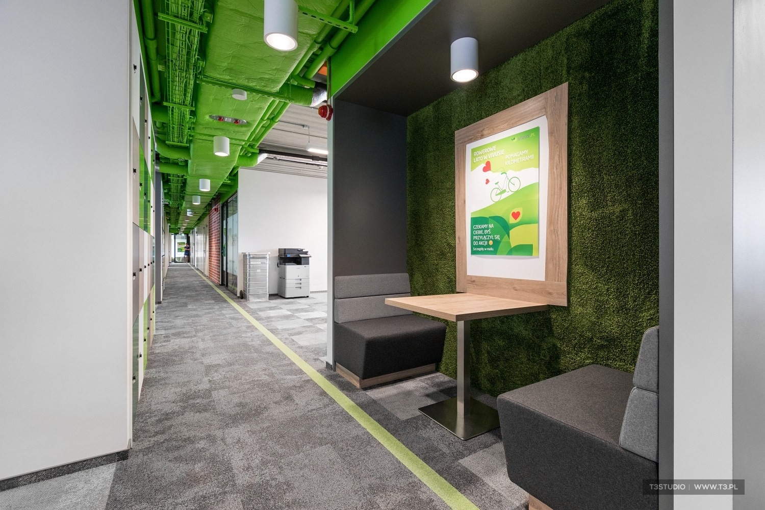 Biuro firmy Vivus w kompleksie Business Garden w Warszawie - fotografia wnętrz biurowych