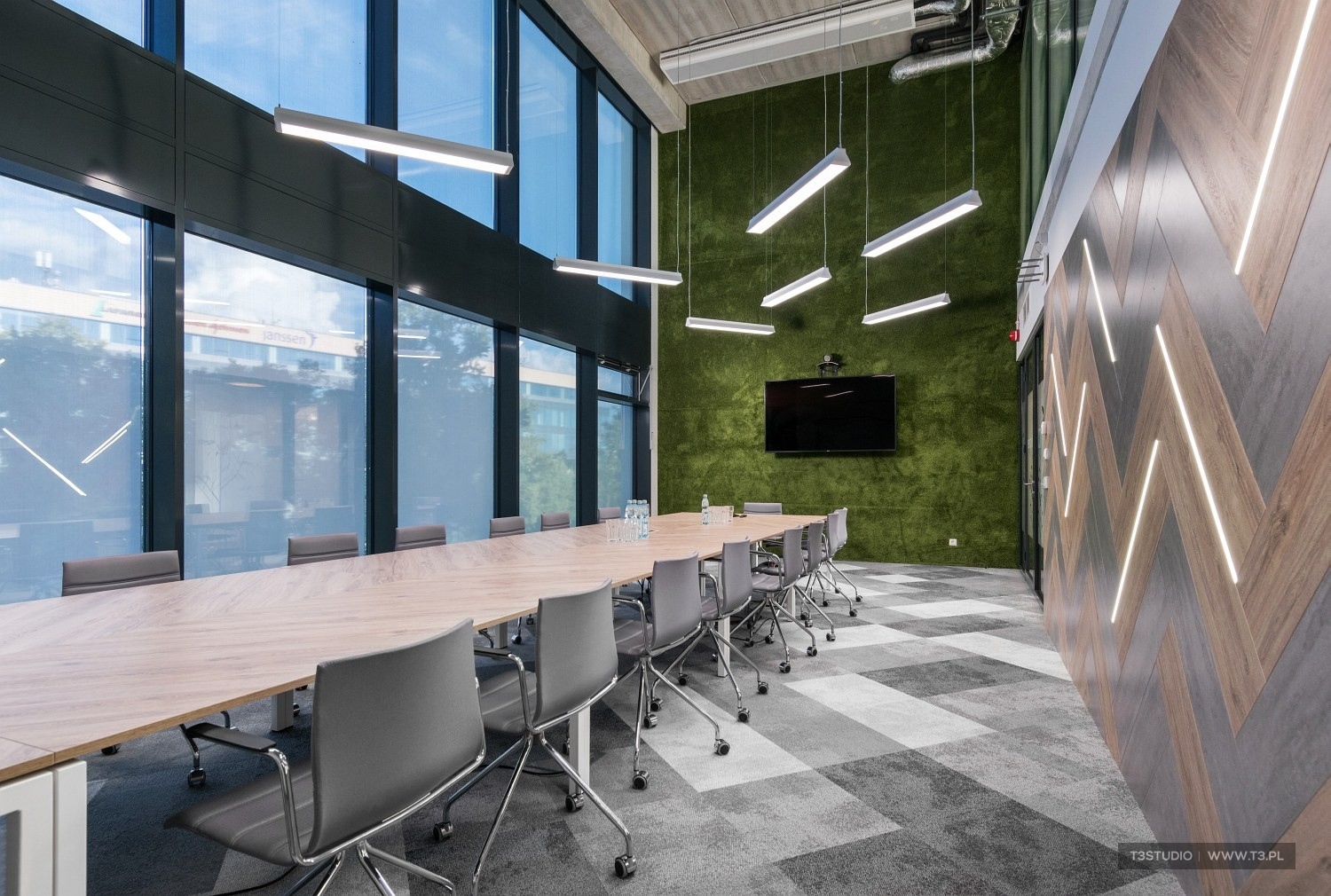 Biuro firmy Vivus w kompleksie Business Garden w Warszawie - fotografia wnętrz biurowych