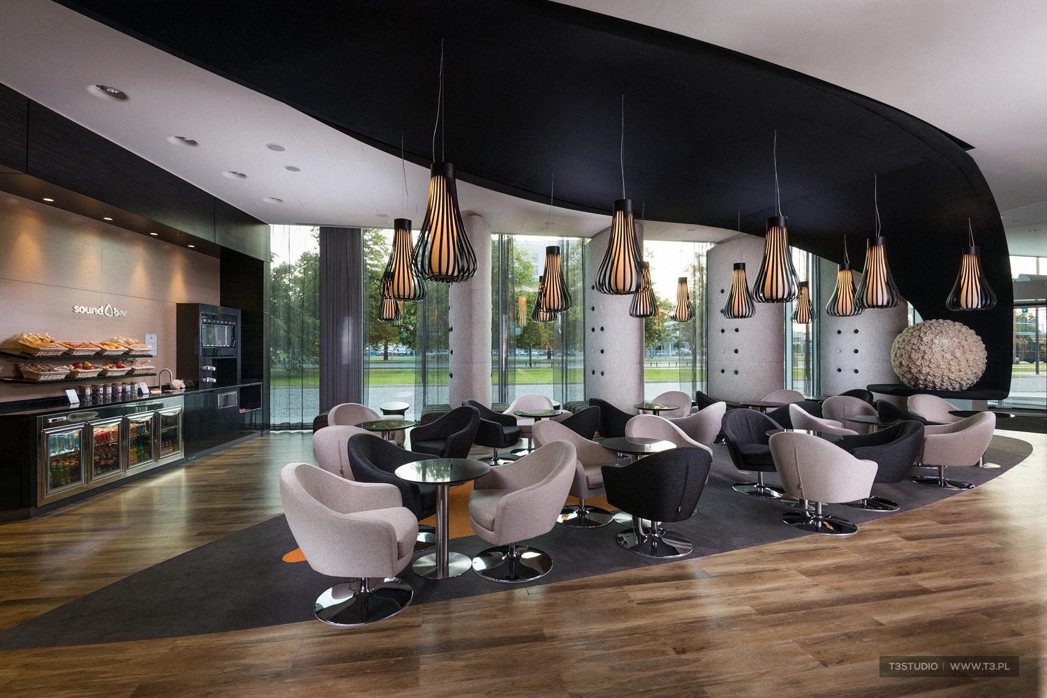 Lobby Sound Garden Hotel  - fotografia wnętrz
